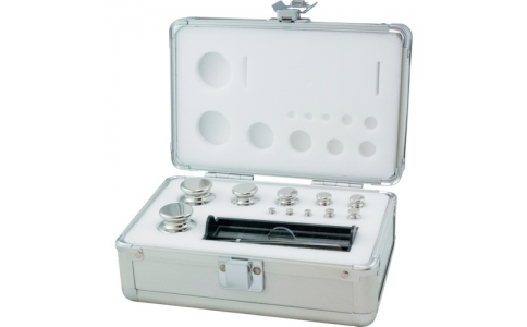 （株）エー・アンド・デイ  AD1605-500F2-J  Ａ＆Ｄ　校正用分銅　ＯＩＭＬ型組分銅　Ｆ２級　５００ｇセット　ＪＣＳＳ校正証明書付　ＡＤ１６０５－５００Ｆ２－Ｊ