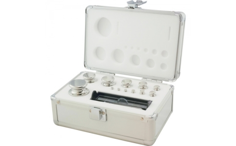 （株）エー・アンド・デイ  AD1605-1KF1-J  Ａ＆Ｄ　校正用分銅　ＯＩＭＬ型組分銅　Ｆ１級　１ｋｇセット　ＪＣＳＳ校正証明書付　ＡＤ１６０５－１ＫＦ１－Ｊ