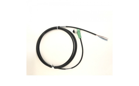 長野計器（株）  M12CABLE-L2PUR  長野　Ｍ１２コネクタ付　ＰＵＲケーブル　Ｌ形　２ｍ