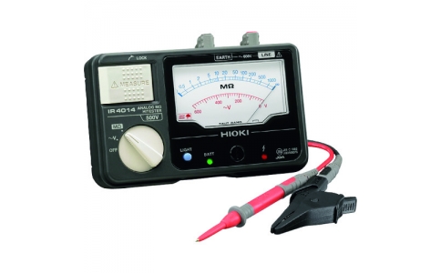 日置電機（株）  IR4014-10SEISEKITUKI  ＨＩＯＫＩ　アナログ絶縁抵抗計（単レンジ）　ＩＲ４０１４－１０　成績表付