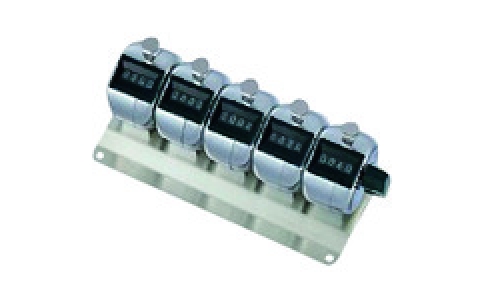 プラス（株）  KT-500  プラス　３０９２９）数取器　ＫＴ－５００　５連用