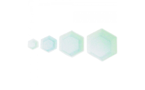 東京硝子器械（株）  411-65-52-08  ＴＧＫ　バランストレイ　六角　１０ｍＬ　１０００枚　非帯電