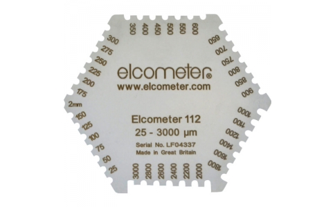Ｅｌｃｏｍｅｔｅｒ（株）  B112----1B  ｅｌｃｏｍｅｔｅｒ　六角形ウェットフィルム膜厚計