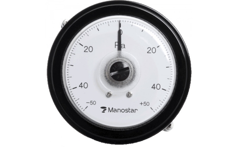 （株）山本電機製作所  WO81PCT1000D  マノスター　ＷＯ８１　パネル丸形　１０００Ｐａ