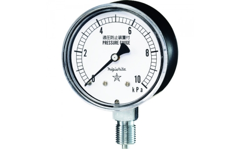 右下精器製造（株）  CA211-111-5KPA  右下　微圧計　圧力レンジ０～５ｋＰａ　接続部サイズＧ１／４Ｂ