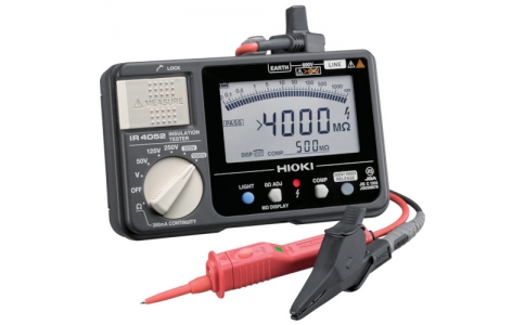 日置電機（株）  IR4052-11KOUSEISYOTUKI  ＨＩＯＫＩ　デジタル絶縁抵抗計（５レンジ）　ＩＲ４０５２－１１　校正証明書付