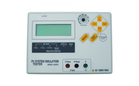 マルチ計測器（株）  MSEI-200C  マルチ　絶縁・接地抵抗計　太陽光発電設備　直流回路絶縁診断装置　絶縁抵抗値０．０１～１９．９９ＭΩ