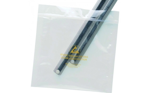 ＤＥＳＣＯ　ＪＡＰＡＮ（株）  13879  ＤＥＳＣＯ　ＥＳＤバッグ、ＳＴＡＴＦＲＥＥ、透明、ジップ式、７６　ｍｍ　ｘ　１２７　ｍｍ、入数１００