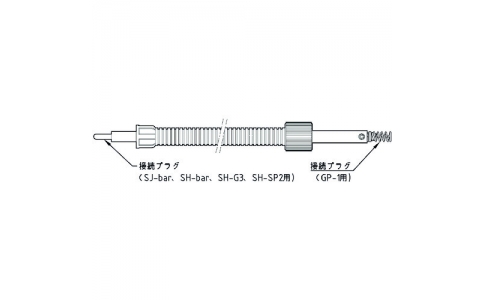 （株）ベッセル  GP-EC2.5  ベッセル　接続ケーブル　２．５ｍ　ＧＰ－ＥＣ２．５