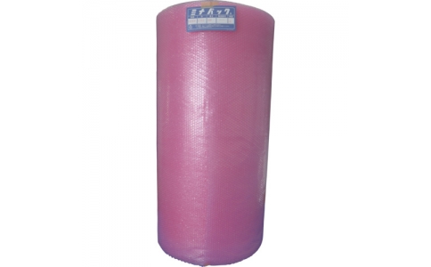 酒井化学工業（株）  MP-402EP  ミナ　気泡緩衝材　ミナパック　ロール品　♯４０２ＥＰ　４ｍｍ×１２００ｍｍ×１００ｍ　帯電防止品　ピンク