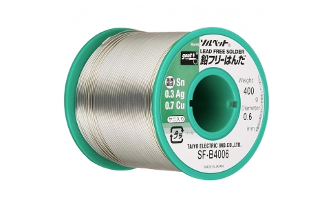 太洋電機産業（株）  SF-B4006  グット　鉛フリーリール巻はんだ４００ｇ