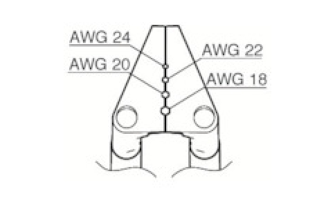 白光（株）  G1-1604  白光　ベント型ブレード２４－３６ＡＷＧ