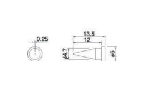 ホーザン（株）  4962772459539  ＨＯＺＡＮ　ビット　Ｂ型　ＨＳ－５０用