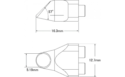 ＯＫ　Ｉｎｔｅｒｎａｔｉｏｎａｌ  SMTC-7DRH75D  メトカル　Ｍｅｔｃａｌ　ＭＸシリーズ　デュアル　チップカートリッジ
