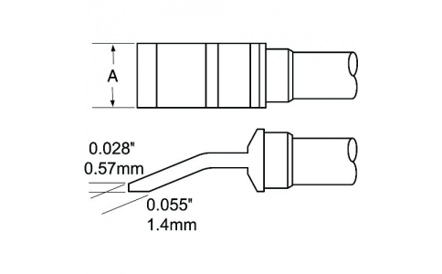 ＯＫ　Ｉｎｔｅｒｎａｔｉｏｎａｌ  TTP-BLH40  メトカル　Ｍｅｔｃａｌ　ＭＦＲシリーズ　精密ツイーザー　チップカートリッジ