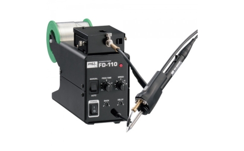太洋電機産業（株）  FD-110-1.6  グット　Ｖ溝加工機能付はんだ送り装置　φ１．６はんだ用