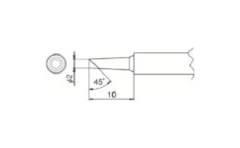 白光（株）  T5-2BC  白光　こて先　２ＢＣ型