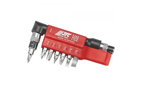 ＪＴＣ　Ａｕｔｏ　Ｔｏｏｌｓ（株）  JTC5360  ＪＴＣ　８ＰＣＳ　Ｌ型レンチ付ビットセット