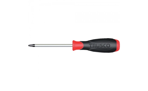 トラスコ中山（株）  TCD-1-75  ＴＲＵＳＣＯ　クッションソフトドライバー　Ｎｏ．１　＋　軸長７５
