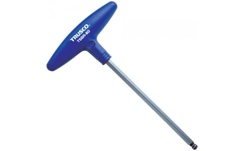 トラスコ中山（株）  TSBR-20  ＴＲＵＳＣＯ　Ｔ型ボールポイント六角棒レンチ　２．０ｍｍ