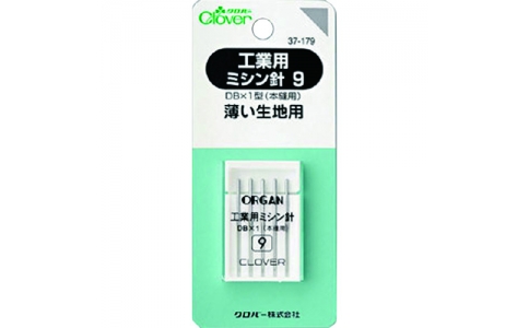 クロバー（株）  37-179  クロバー　工業用ミシン針　９【単位：ＰＫ】