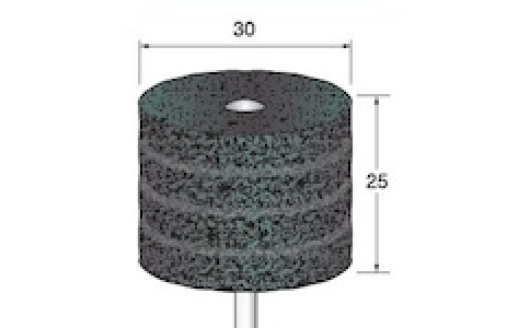 アルゴファイルジャパン（株）  AS594  アルゴファイル　スコブラサンダー＃４００　Φ３０Ｘ２５　Φ３．０軸　　４枚重ね