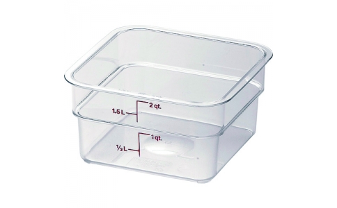 遠藤商事（株）  AHC03002  ＴＫＧ　キャンブロ　角型フードコンテナークリアー　２ＳＦＳＣＷ