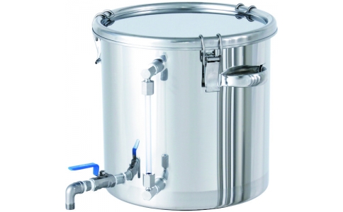 日東金属工業（株）  CTHV-LV-33  日東　レベル計・バルブ付密閉容器　２５Ｌ