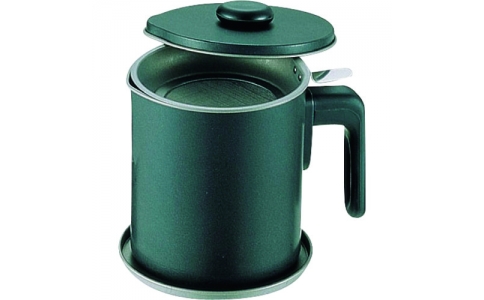 遠藤商事（株）  AOI07047  ＴＫＧ　Ｑｕｅｅｎ　ＲＯＳＥ　ブラック・フィギュア　オイルポット　Ｄ－０４７　１．２ｌ