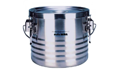 東京硝子器械（株）  333-32-04-01  ＴＧＫ　高性能保温食缶シャトルドラム　ＪＩＫ－Ｓ０６　２個