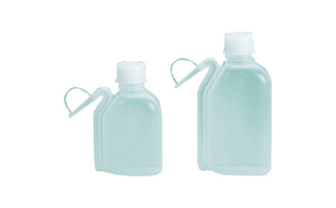 東京硝子器械（株）  198-19-40-02  ＴＧＫ　一体洗浄びんＰＥ　５００ｍＬ　＃１６３４