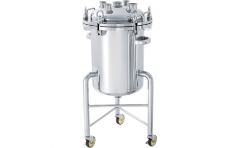 日東金属工業（株）  PCN-O-L-100  日東　ステンレスフランジオープン加圧容器脚付１００Ｌ