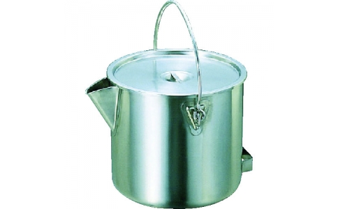 スギコ産業（株）  SH-2028  スギコ　１８－８ポット型バケツ（蓋付）