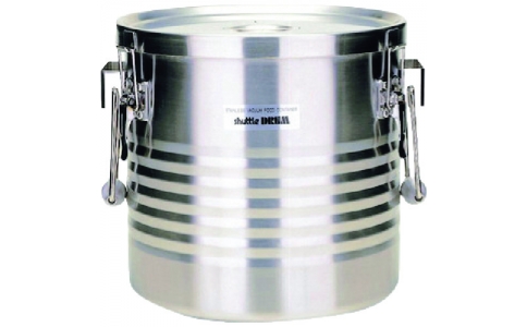 東京硝子器械（株）  333-32-04-04  ＴＧＫ　高性能保温食缶シャトルドラム　ＪＩＫ－Ｗ１２　２個