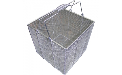 トラスコ中山（株）  TSK-4030  ＴＲＵＳＣＯ　ステンレス洗浄カゴ　角型　有効内寸３９０Ｘ３９０Ｘ２９５