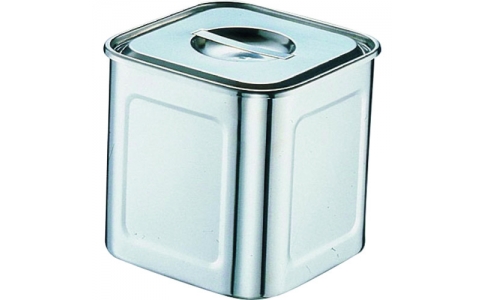 遠藤商事（株）  AKK06018  ＴＫＧ　ＹＵＫＩＷＡ　１８－８深型角キッチンポット　１８ｃｍ