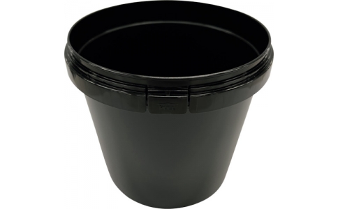 ＤＩＣプラスチック（株）　容器資材営業部  DSP-1T HONTAI BK（BK）  ＤＩＣ　ＤＳＰシリ－ズＴタイプ　１Ｔ本体　黒