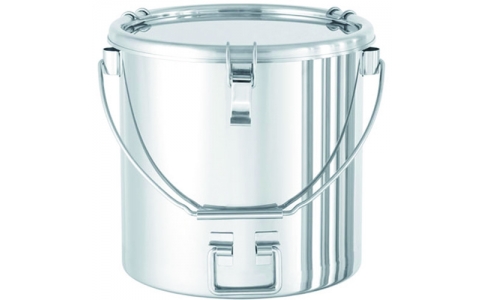 日東金属工業（株）  CTBDF-PTFE-21  日東　吊り下げ式下部折りたたみ取っ手付密閉容器（クリップ式／ＰＴＦＥ）　７Ｌ