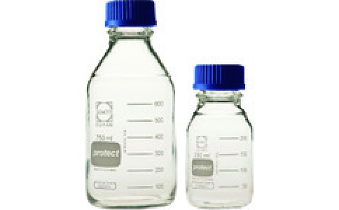 東京硝子器械（株）  371-05-19-09  ＴＧＫ　セーフティコートびん　青ＣＡＰ　２Ｌ