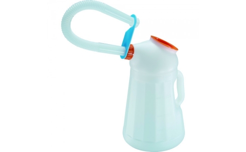 トラスコ中山（株）  PN-5L  ＴＲＵＳＣＯ　オイルジョッキ　ピノッキオ５Ｌ　ノズルホルダー付きロングノズル　本体蓋付　網付