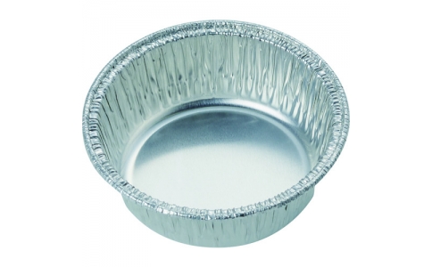 トラスコ中山（株）  RD0809B2  ＴＲＵＳＣＯ　使い捨てアルミ容器　丸深型　２０枚入　９０ＣＣ