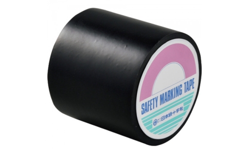 （株）日本緑十字社  269021  緑十字　防食テープ　黒　防食７５Ｂ　７５ｍｍ幅×１０ｍ　ポリ塩化ビニル