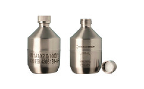 東京硝子器械（株）  371-05-19-81  ＴＧＫ　ステンレスボトル　ＵＮ規格対応　キャップ付