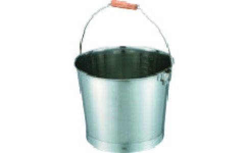 東京硝子器械（株）  419-32-24-11  ＴＧＫ　バケツ　木製取手　８Ｌ