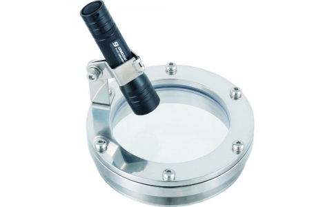 日東金属工業（株）  NMB-LA-4S  日東　のぞき窓（一体型）ライト・アーム付　４Ｓ