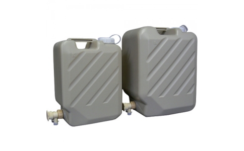 アズワン（株）  2-7632-01  ＡＳ　コック付ポリタンク　食品用９Ｌ