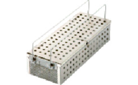 東京硝子器械（株）  419-52-42-04  ＴＧＫ　ステンレスパンチング洗浄カゴ　Ｈ－２