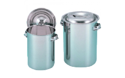 東京硝子器械（株）  419-32-03-14  ＴＧＫ　深型タンクＳＵＳ３０４　２７Ｌ　手付蓋付