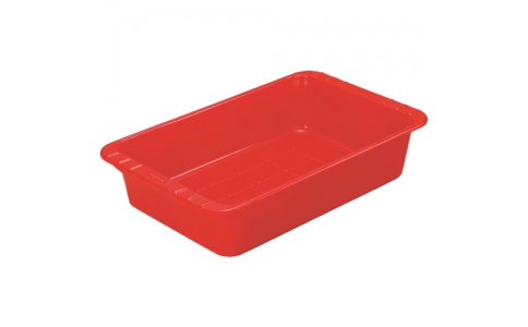 トラスコ中山（株）  K-10（R）  ＴＲＵＳＣＯ　パーツＢＯＸ深型　有効内寸２１０Ｘ１６１Ｘ９０　塗装　赤