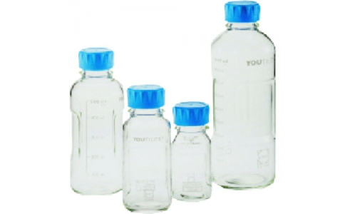 東京硝子器械（株）  371-05-83-98  ＴＧＫ　ユーティリティねじ口びん　５００ｍＬ